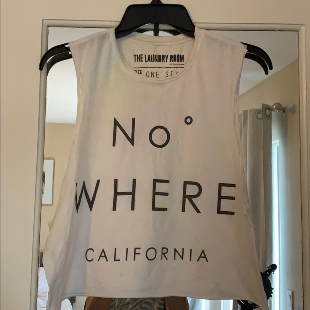 The Laundry Room | vintage tie die cropped tee